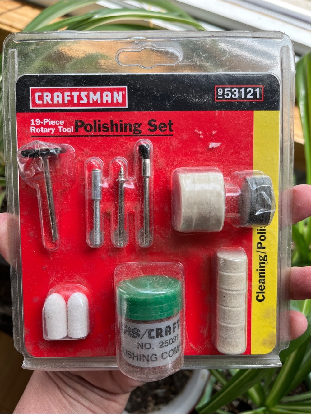 Sears Craftsman 19pc Rotary Tool Polishing Set 9 53121 NIP Buff/Polish NOS